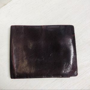 Vintage Christian Dior Leather Billfold Wallet